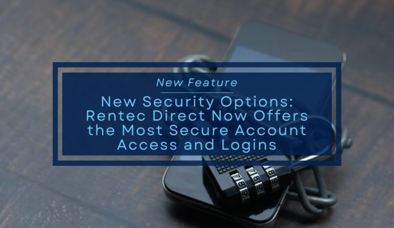 New Security Options: Rentec Direct Now Offers the Most Secure Account ...