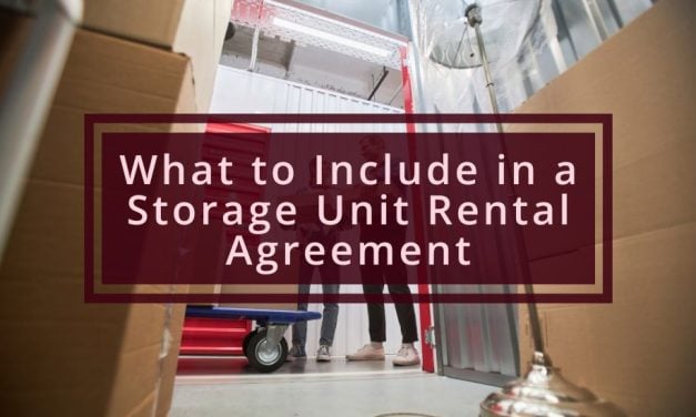 What to Include in a Storage Unit Rental Agreement