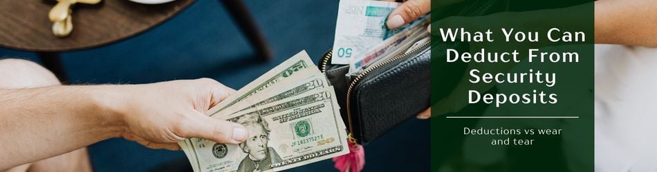 3 - What You Can Deduct From Security Deposits