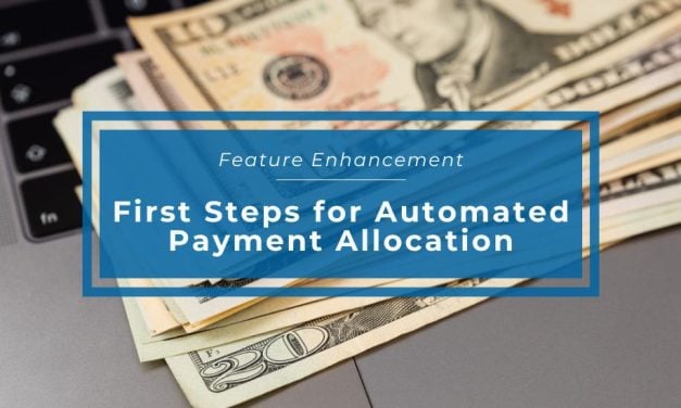 Feature Enhancement | First Steps for Automated Payment Allocation