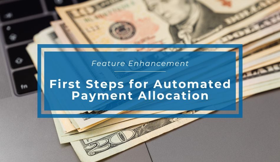 Feature Enhancement | First Steps for Automated Payment Allocation