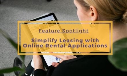 Feature Spotlight | Simplify Leasing with Online Rental Applications