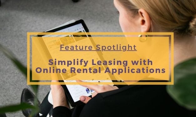 Feature Spotlight | Simplify Leasing with Online Rental Applications