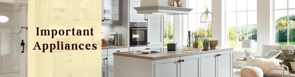 Important appliances for kitchen remodel