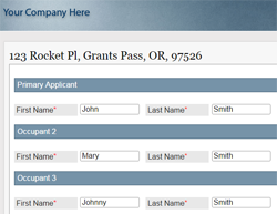 Online Rental Applications
