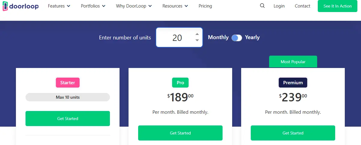 Doorloop vs. Rentec Direct Pricing
